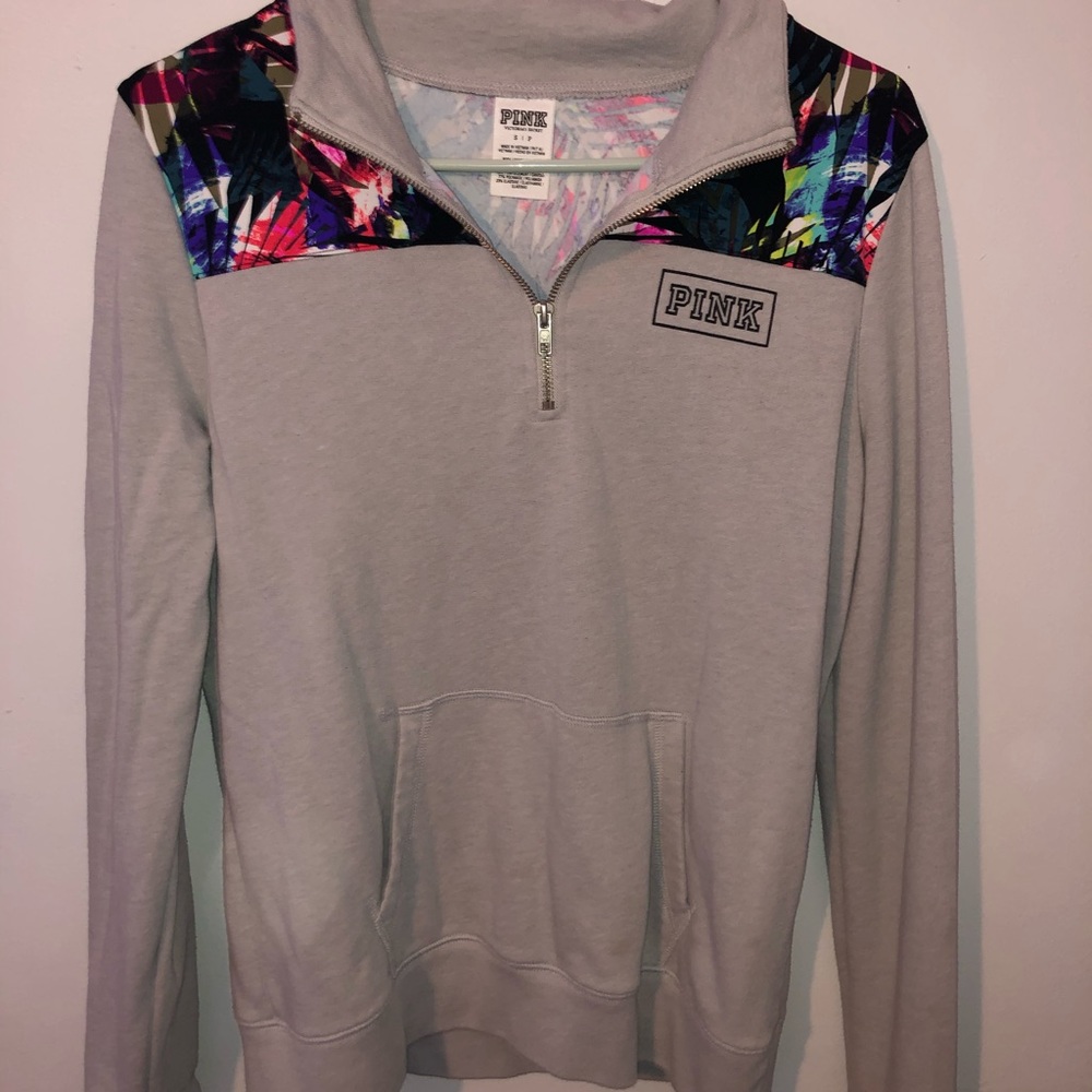 PINK quarter zip